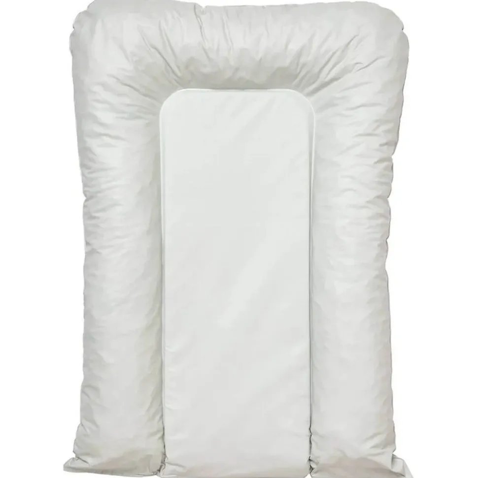 Matelas à langer flocons vert d'eau - 50x70cm