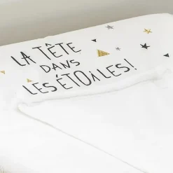 Matelas à langer + housse + serviette étoile filante