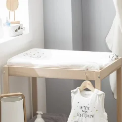 Matelas à langer + housse + serviette étoile filante