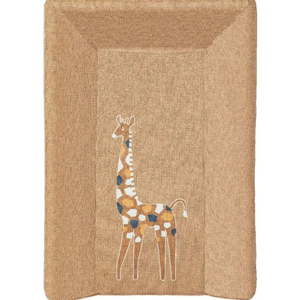 Matelas à langer luxe girafe multicolore