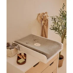 Matelas à langer 45x67 cm avec housse élastique absorbante orso