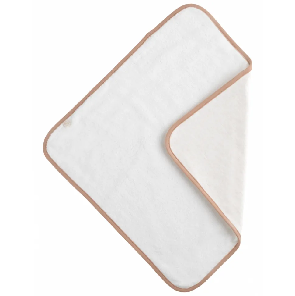 Matelas à langer 68 x 52 cm avec serviette éponge petit coeur