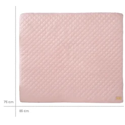 Matelas à langer 85 x 75 cm rose/mauve