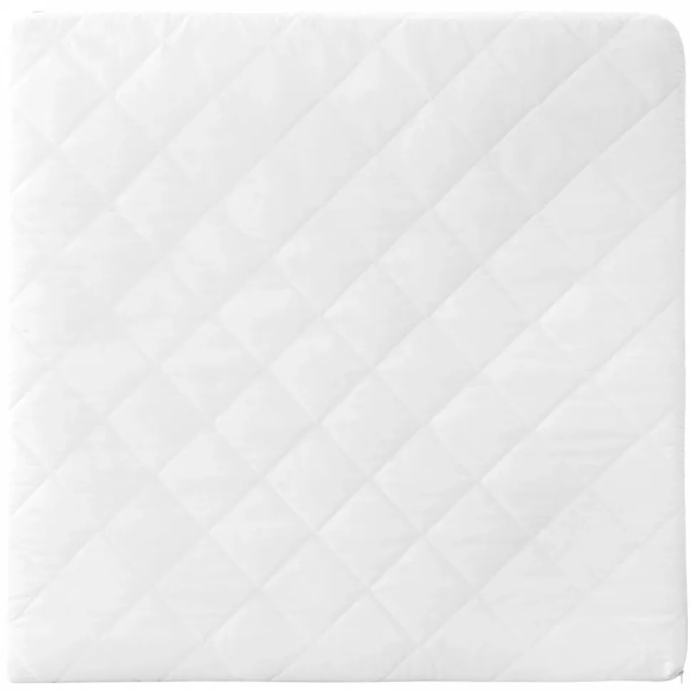 Matelas pour parc bébé blanc 100 x 100 cm