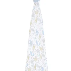 Maxi-lange en mousseline de coton natural history