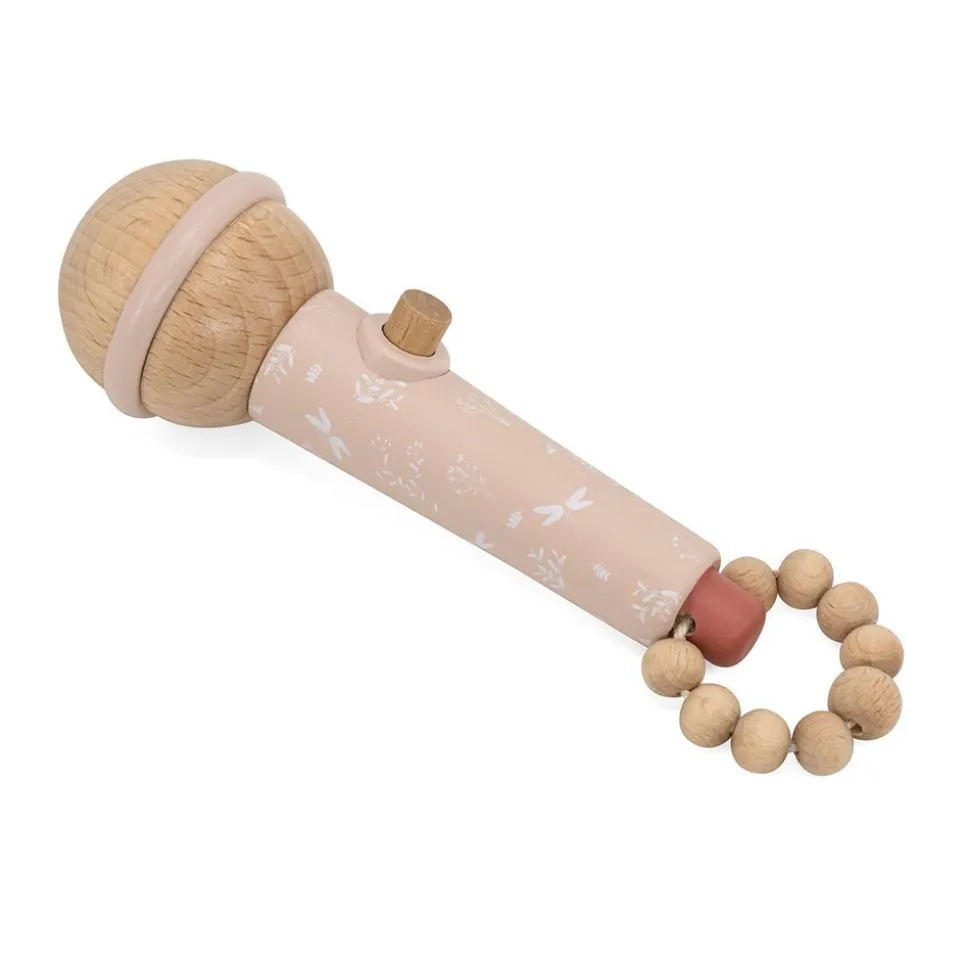 Micro en bois - rose