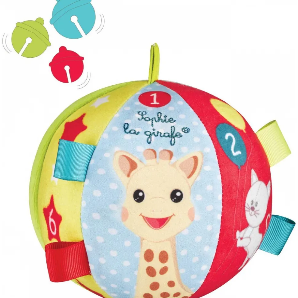 Mini balle d'éveil sophie la girafe