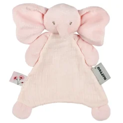 Mini doudou fanfan éléphant rose