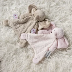 Mini doudou fanfan éléphant sable