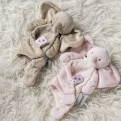 Mini doudou fanfan éléphant sable