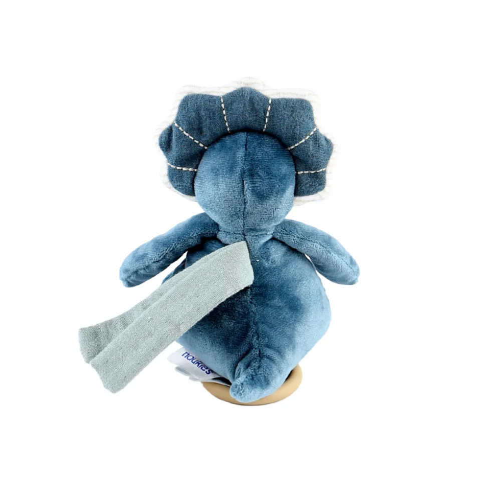Mini peluche musicale tricératops ops