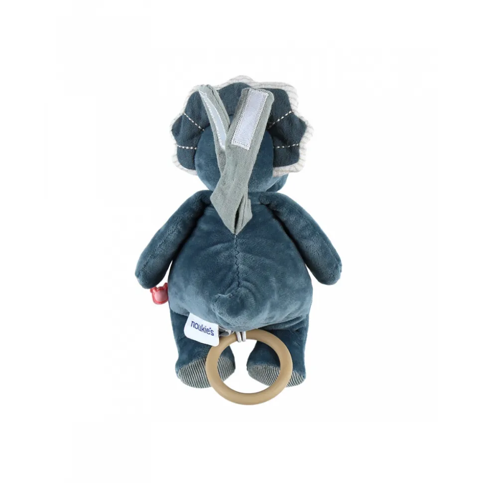 Mini peluche musicale tricératops ops