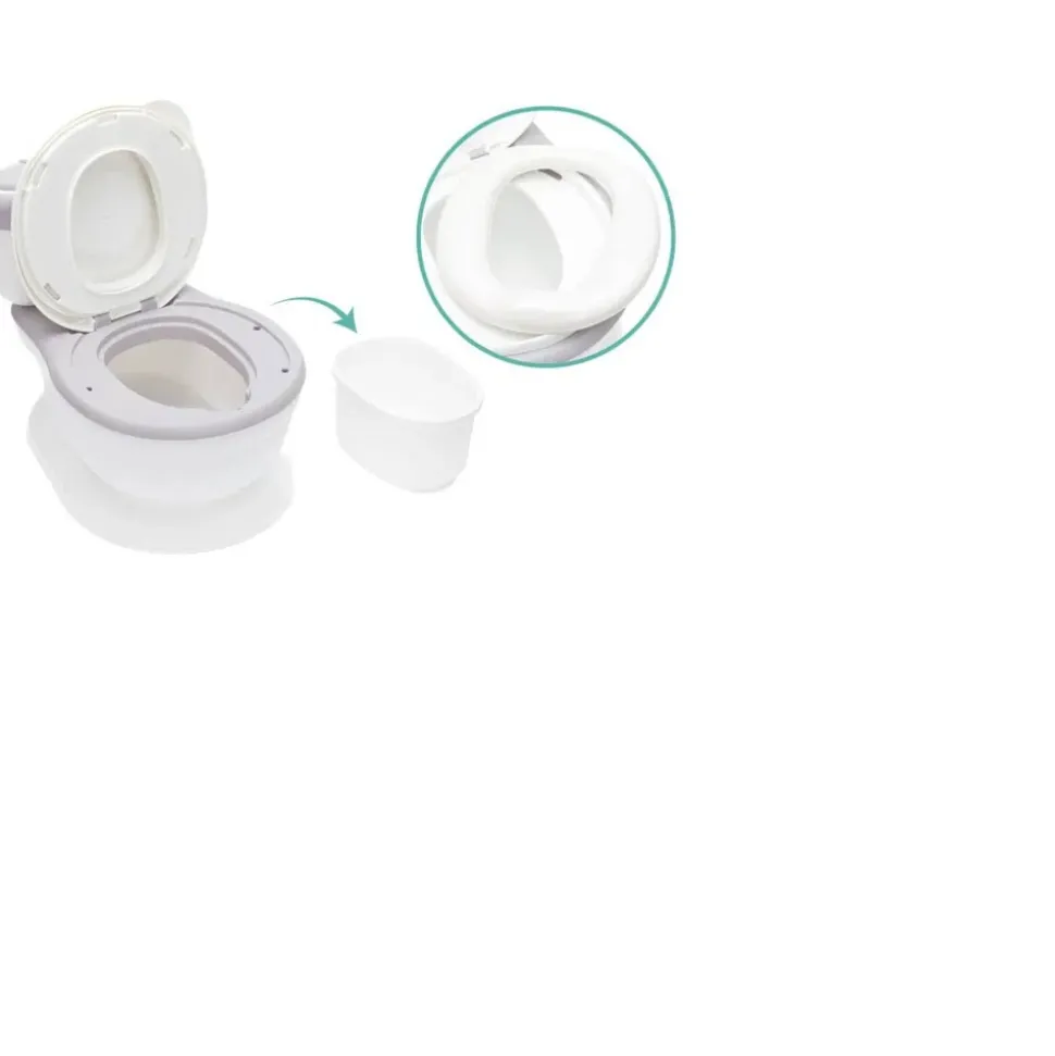 Mini toilette marlin gris/blanc