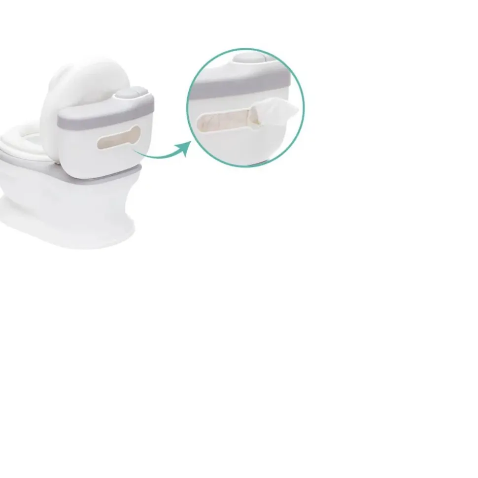 Mini toilette marlin gris/blanc