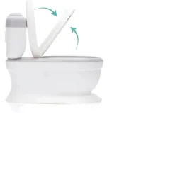 Mini toilette marlin gris/blanc