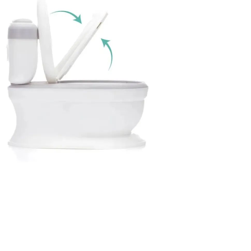 Mini toilette marlin gris/blanc