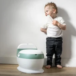 Mini toilettes enfant vert sauge