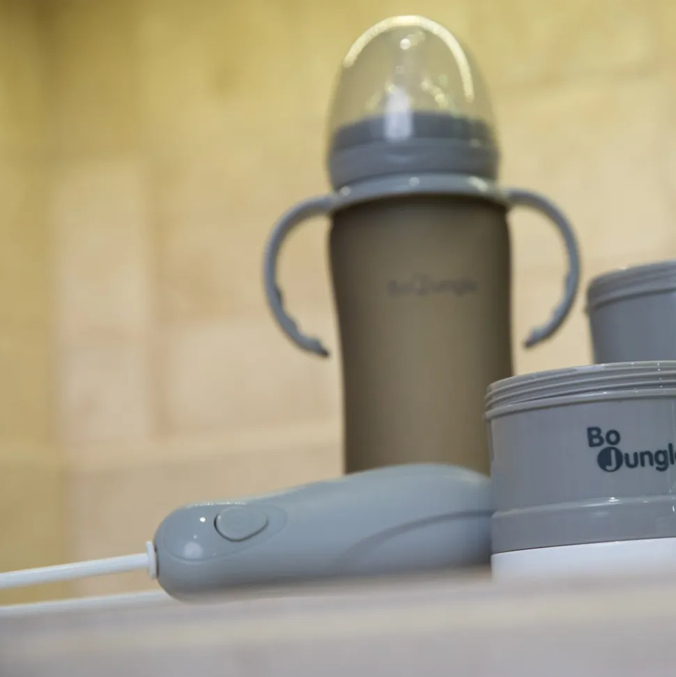 Mélangeur de poudre gris
