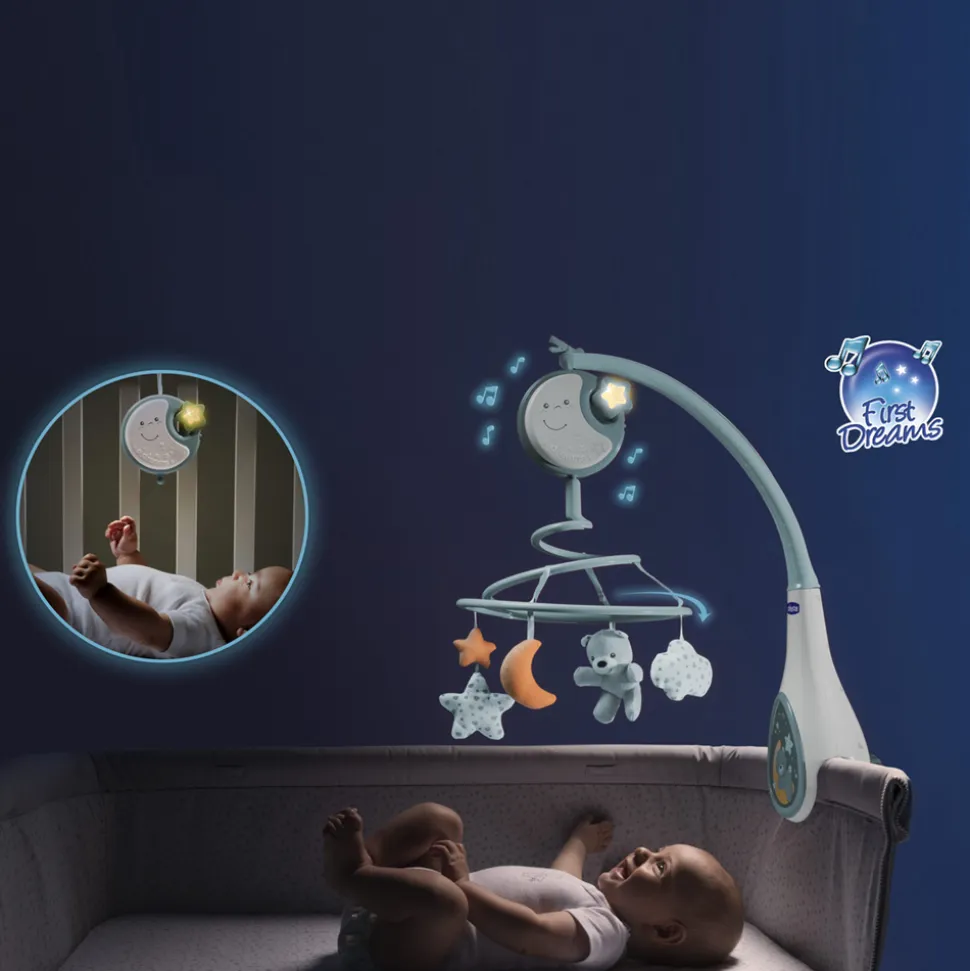 Mobile bébé next 2 dreams bleu