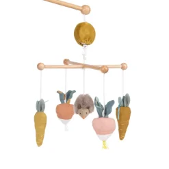 Mobile musical trois petit lapins
