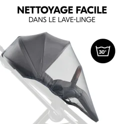 Moustiquaire universelle pour poussette grey
