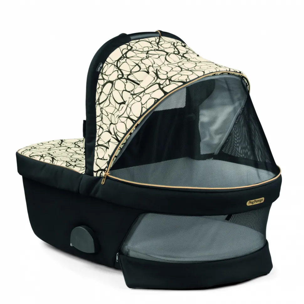 Nacelle culla belvedere graphic gold avec support de nacelle inclus