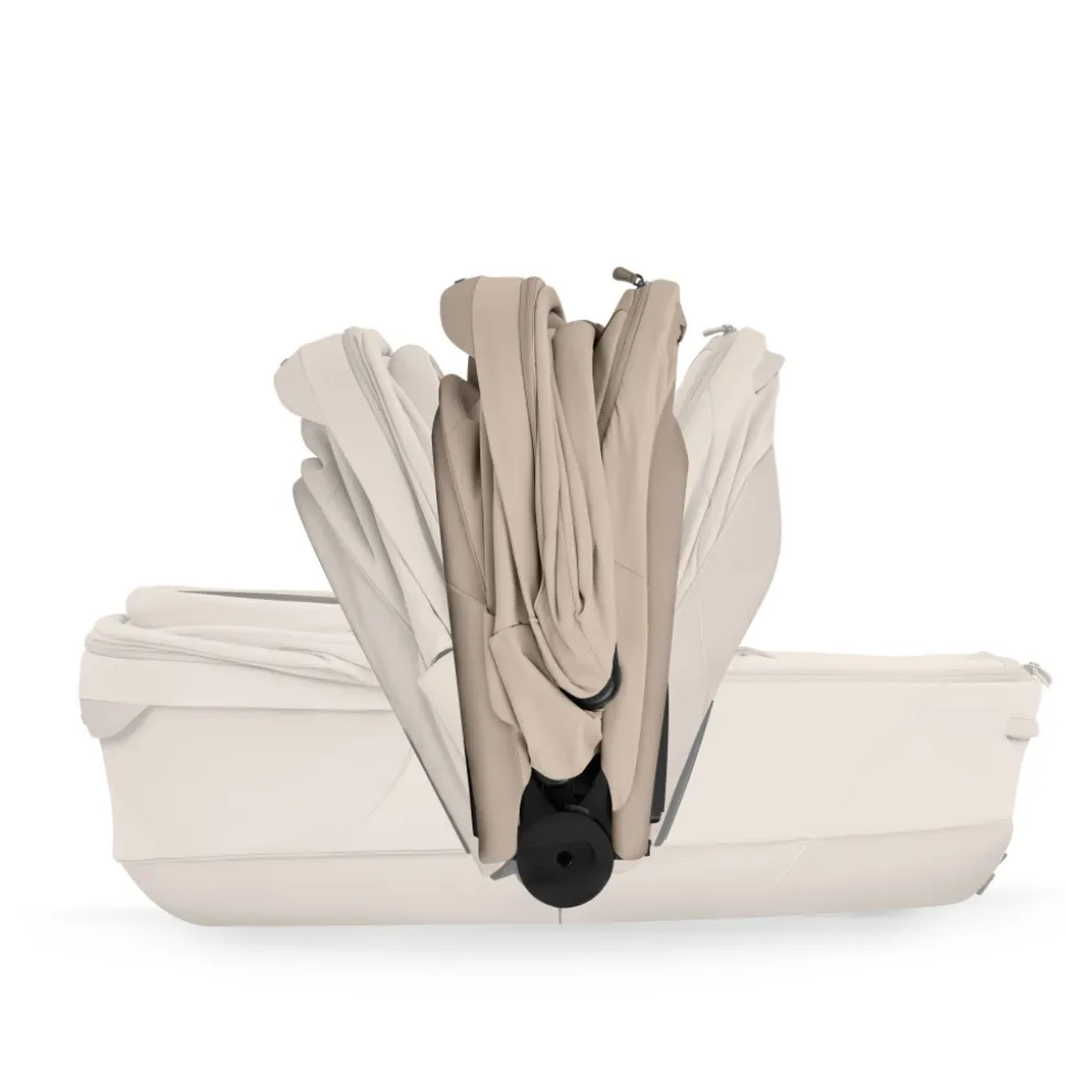 Nacelle pliable poussette mios 4 / coya 2 cozy beige