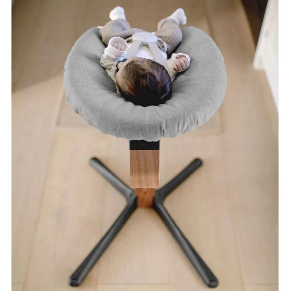 Newborn set pour chaise haute nomi - black grey sand