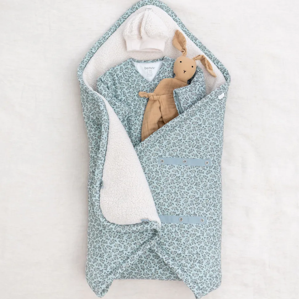 Nid d'ange biside pady jersey teddy opalin
