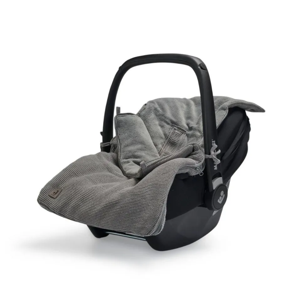 Nid d’ange groupe 0+ passe-sangle bébé basic knit stone grey