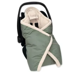 Nid d'ange imperméable teddy green