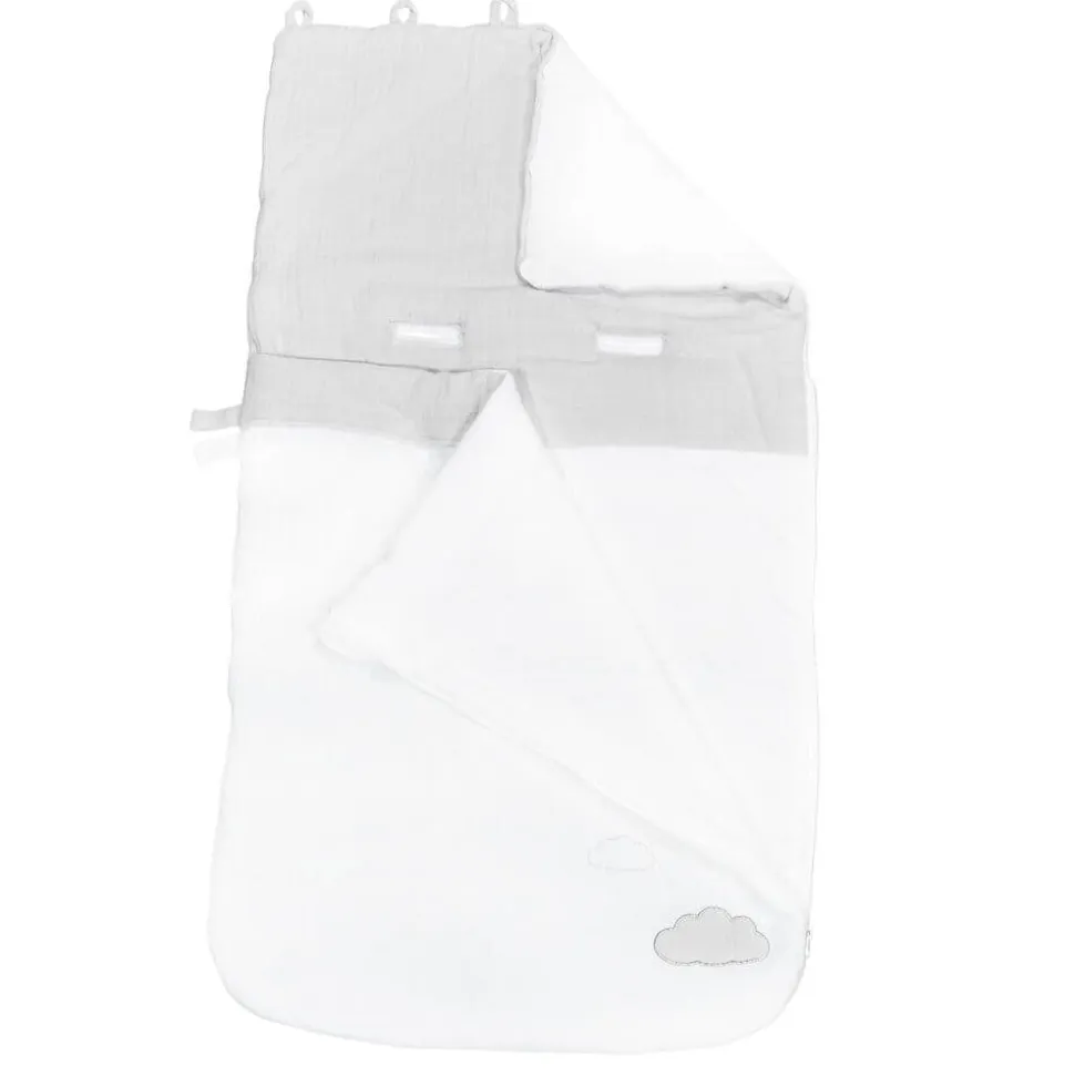 Nid d'ange nomade 80cm lily grey