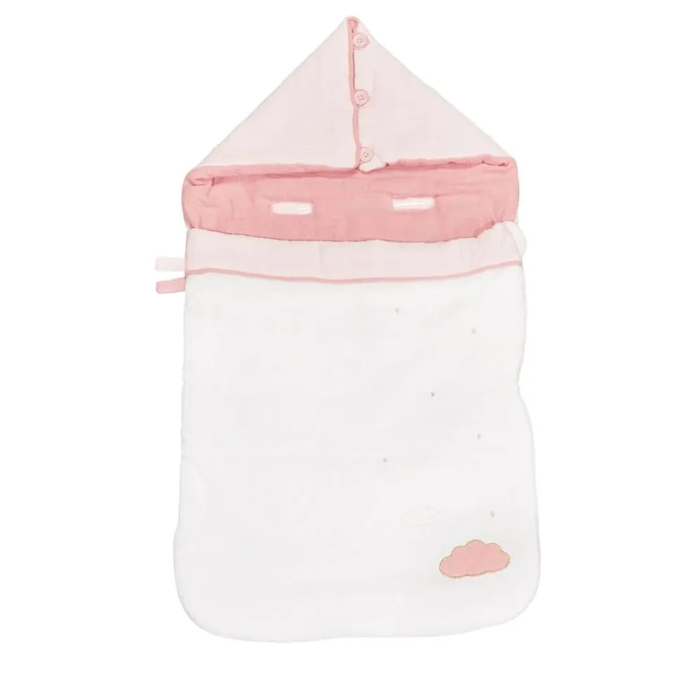 Nid d'ange nomade 80cm lily poudrée