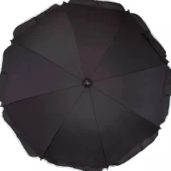 Ombrelle de poussette universelle standard noir