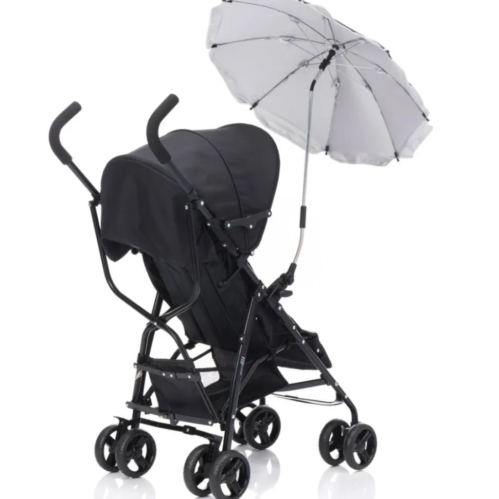 Ombrelle de poussette universelle standard noir