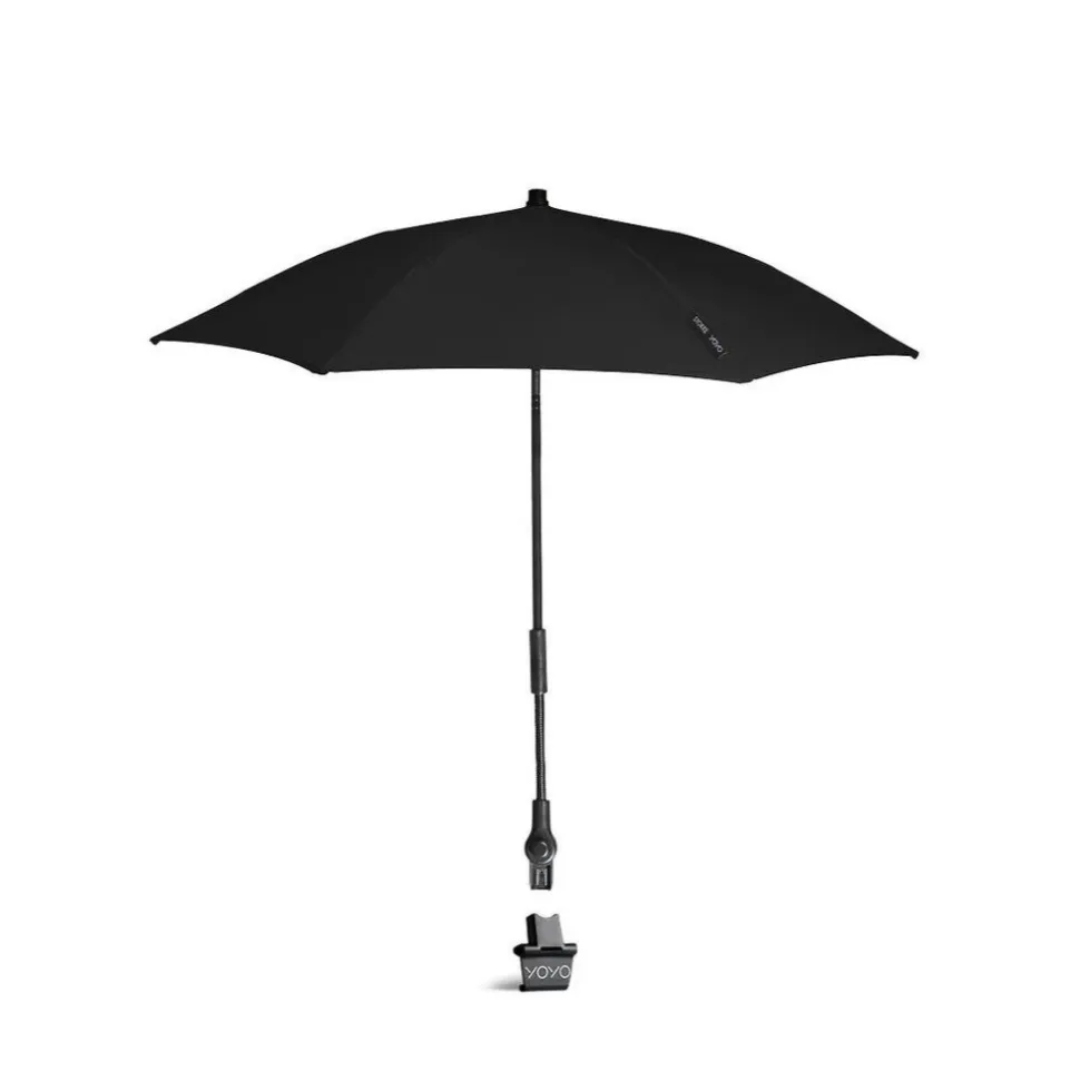 Ombrelle de poussette yoyo noir