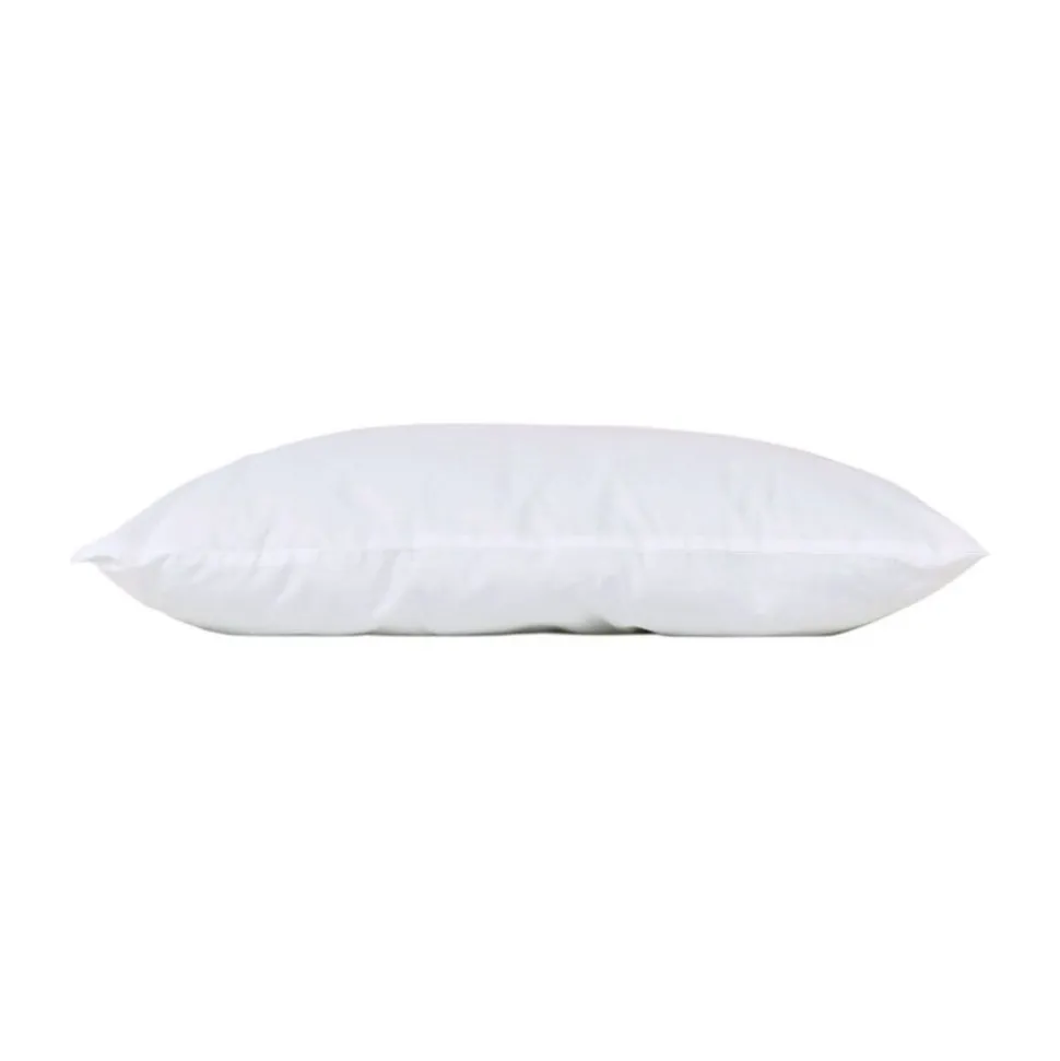 Oreiller pour enfant en coton bio 60 x 40 cm blanc