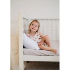 Oreiller pour enfant top cool 60 x 40 cm blanc
