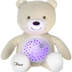 Ourson projecteur baby bear beige first dreams