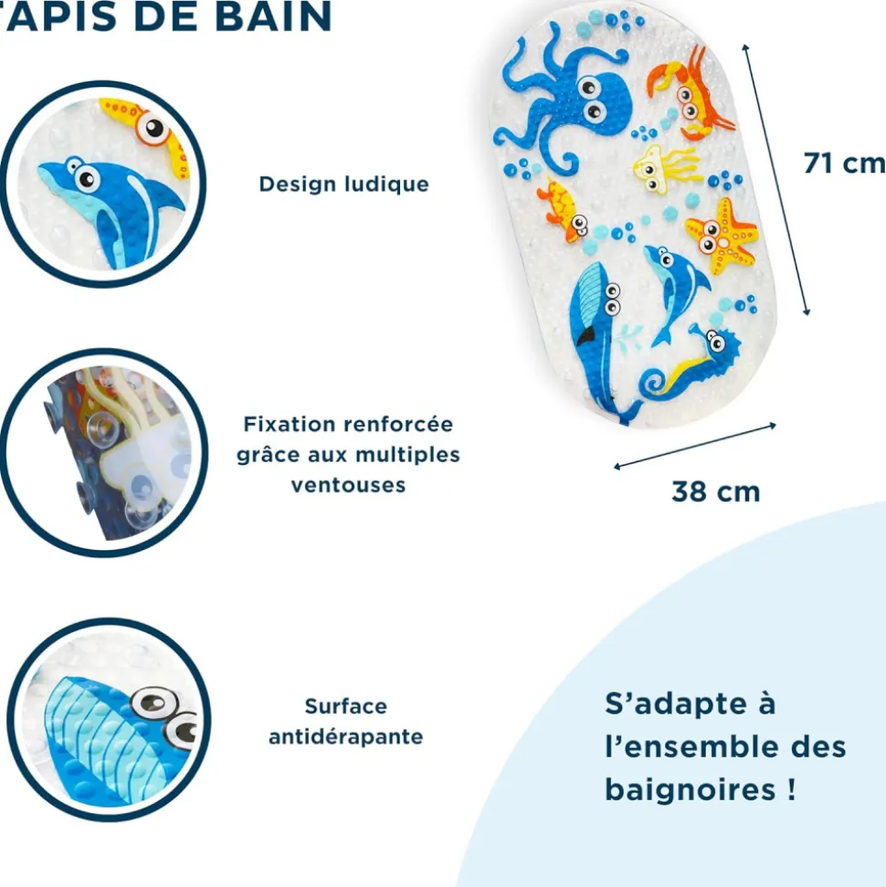 Pack accessoires de bain