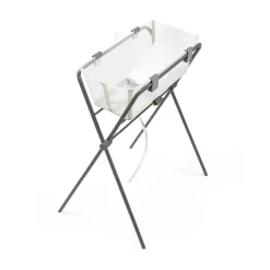 Pack baignoire flexi bath sandy beige + support à pieds