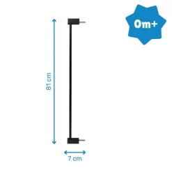 Pack barrière de sécurité safe & pass avec extension 7 cm