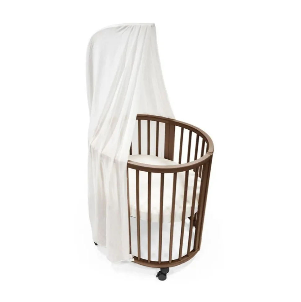 Pack berceau sleepi warm brown + matelas mini sleepi + drap housse blanc