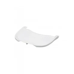 Pack chaise haute pliante sarah hybride vert mint et sa tablette blanche amovible