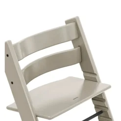 Pack chaise haute tripp trapp avec son baby set et sa tablette cashmere grey