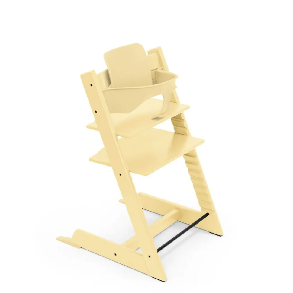 Pack chaise haute tripp trapp et son baby set lemon yellow