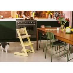 Pack chaise haute tripp trapp et son baby set lemon yellow