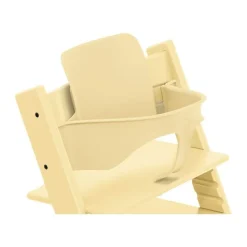 Pack chaise haute tripp trapp avec son baby set et sa tablette lemon yellow
