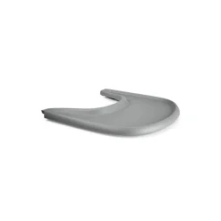 Pack chaise haute tripp trapp avec son baby set et sa tablette gris tempête