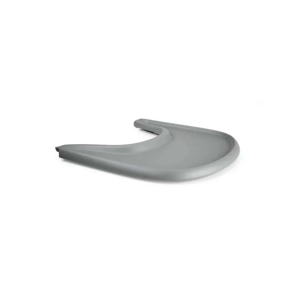 Pack chaise haute tripp trapp avec son baby set et sa tablette gris tempête